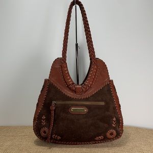 Isabella Fiore leather shoulder bag